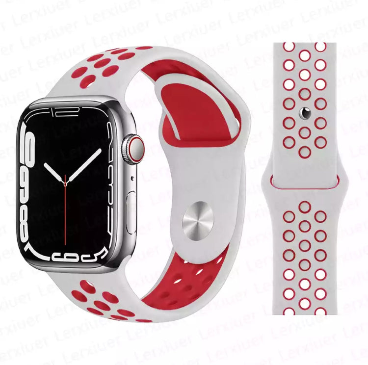 Signature Nike Apple Watch Silicone Sport Bands with Breathable Linings- for Selected Apple Watch 40mm Size - Super Savings Technologies Co.,LTD Signature Nike Apple Watch Silicone Sport Bands with Breathable Linings- for Selected Apple Watch 40mm Size - Super Savings Technologies Co.,LTD